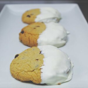 Chocolate Chip Dipped Cookies