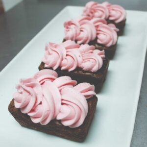 Raspberry Brownie
