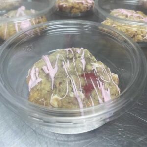 White Chocolate Strawberry Cookie